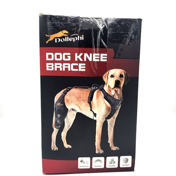 Dog Knee Brace‎ XL Left Leg w/ Hinge ACL CCL Support Recovery - Picture 2 of 13